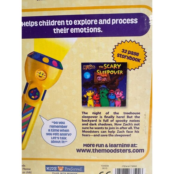 The Moodsters Feelings Flashlight and Story Book Set New in Box - Picture 6 of 11